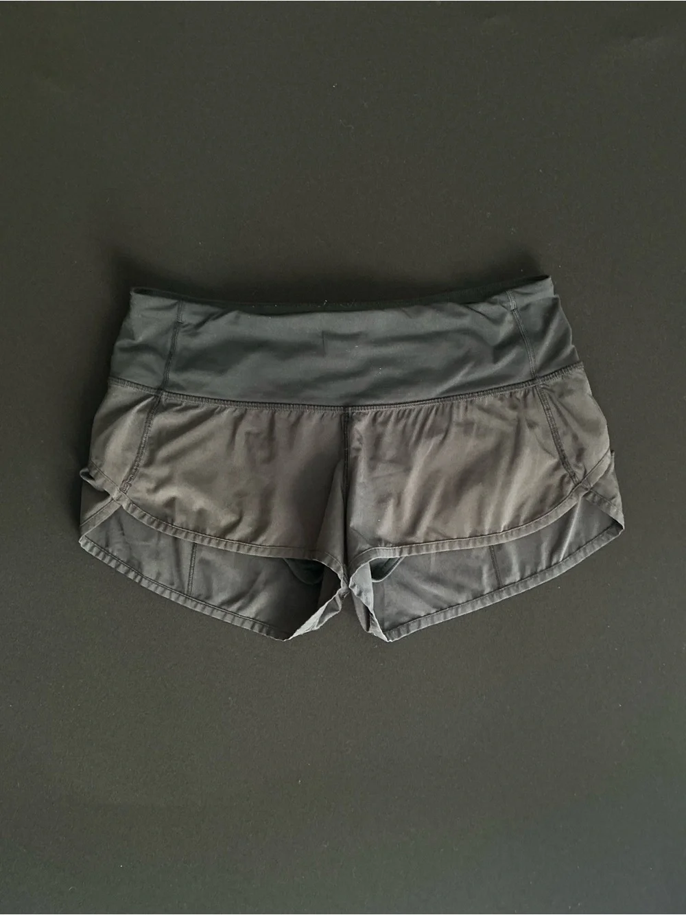 lululemon athletica Black Layered Running Shorts